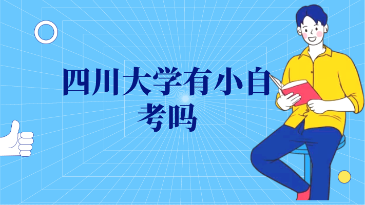 四川大學有小自考專業嗎