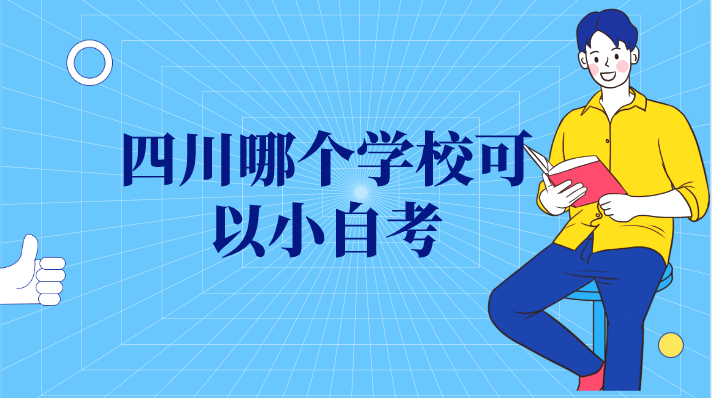 四川哪個(gè)學(xué)校可以小自考